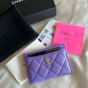 Chanel 20S Card Holder